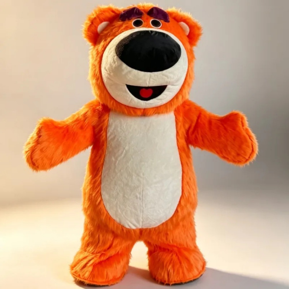 Costumes - Надувной костюм оранжевого медведя, полноразмерный, для