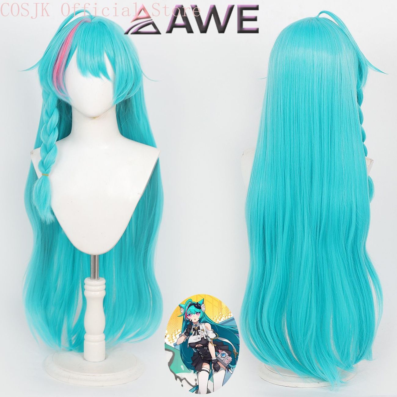 Anime Cosplay Wig Heat Resistant - Neverness to Everness, фигурка для косплея,