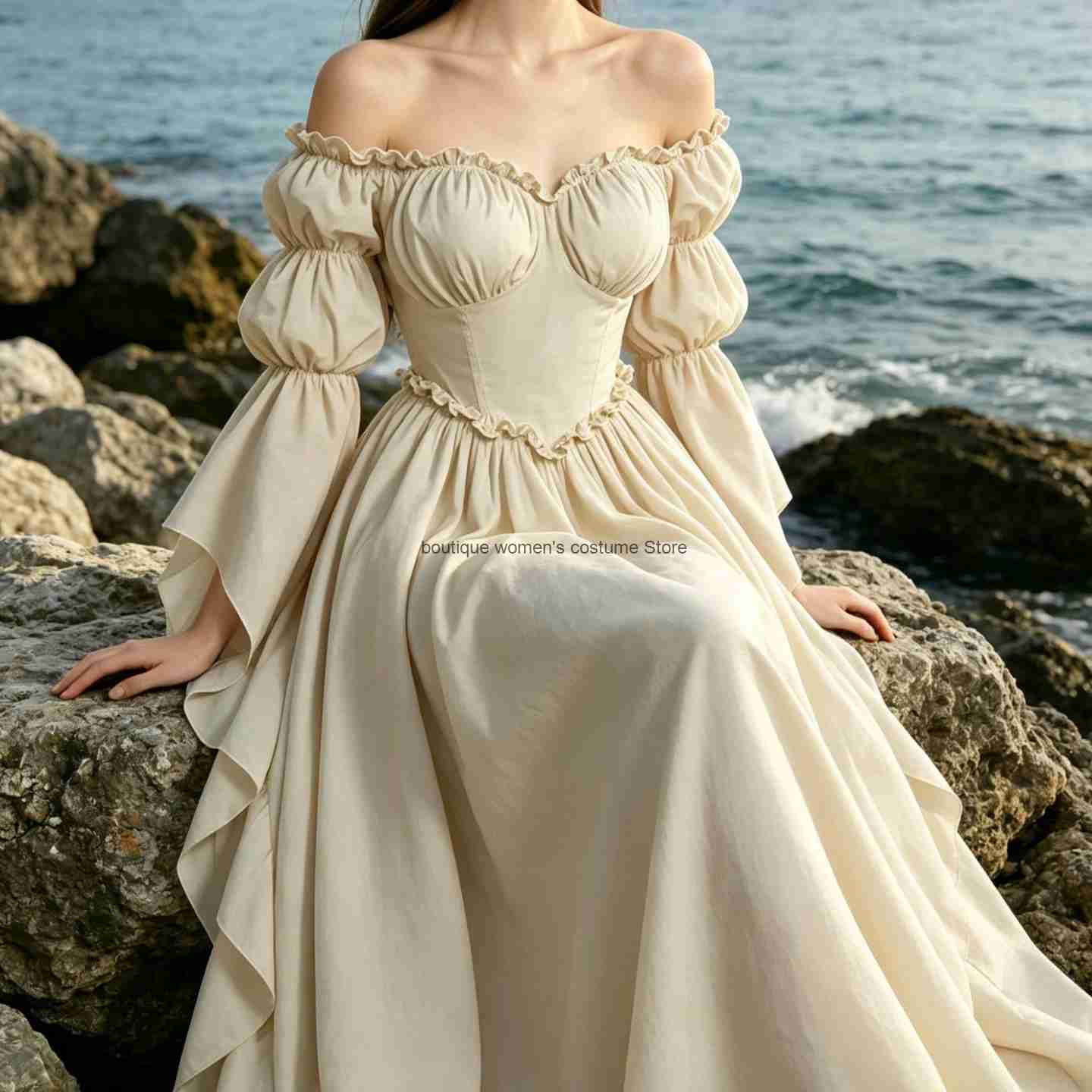 Новое средневековое платье в с – обзор и цена Medieval Renaissance Dress Women
