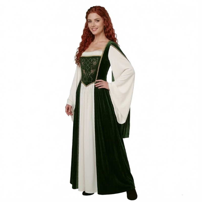 Новый средневековый костюм для – обзор и цена Medieval Renaissance Dress Women