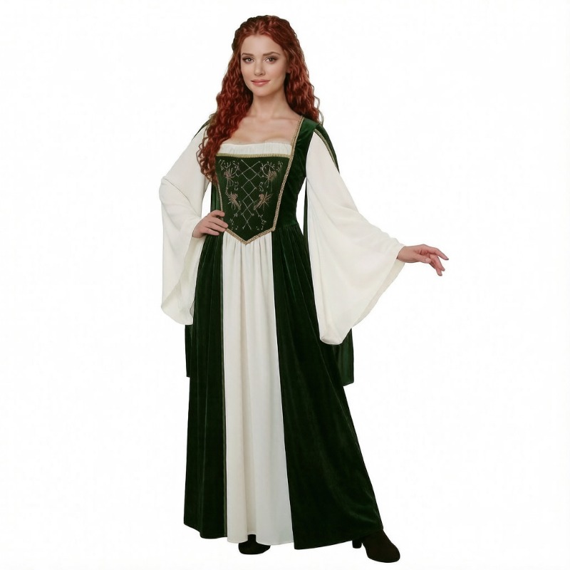 Новый средневековый костюм для – обзор и цена Medieval Renaissance Dress Women